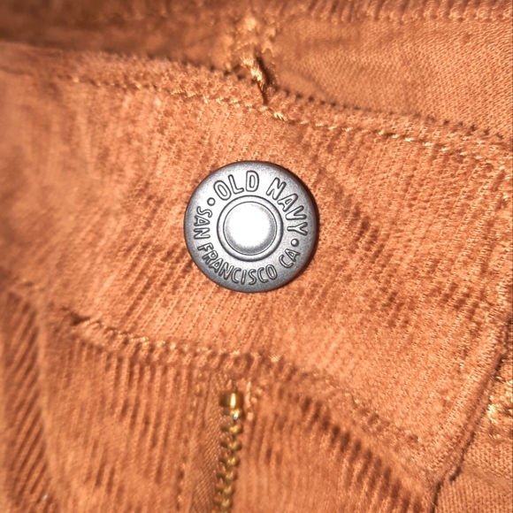 Womens Brown Burnt Umber Cordoroy Old Navy Rockstar Super Skinny Mid-Rise Sz 8 - Picture 4 of 11